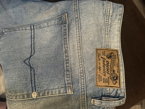 Jeans diesel uomo blu lavaggio - uomo,